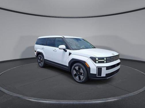 White 2026 Hyundai SANTA FE HEV SE