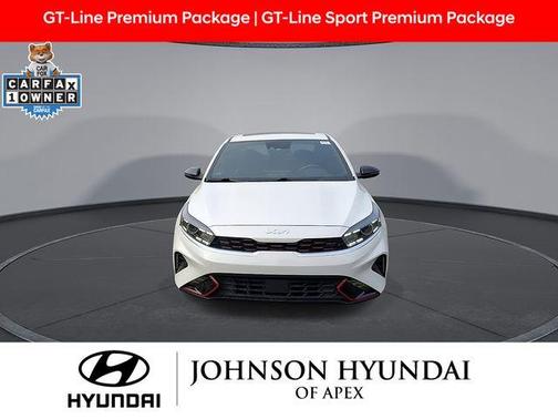 Snow White Pearl 2024 Kia Forte GT-Line