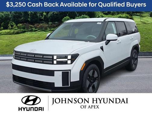 White 2026 Hyundai SANTA FE HEV SE