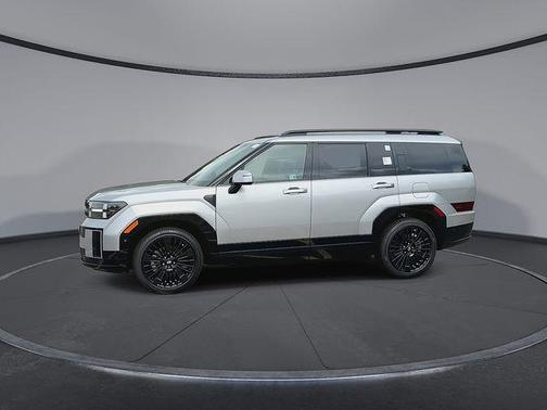 Shimmering Silver 2026 Hyundai SANTA FE HEV Calligraphy