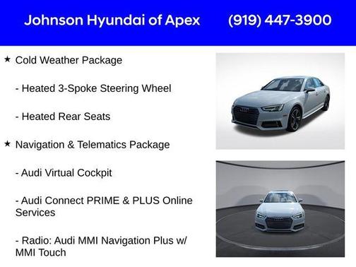 2018 Audi A4 2.0T Premium Plus