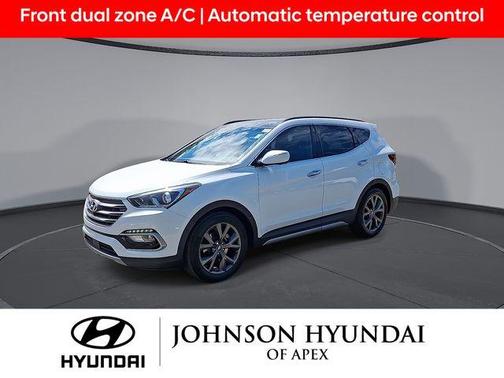 Frost White Pearl 2017 Hyundai Santa Fe Sport 2.0L Turbo Ultimate