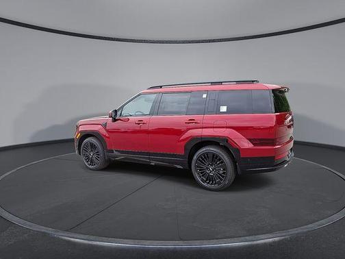 Red 2026 Hyundai SANTA FE HEV Calligraphy