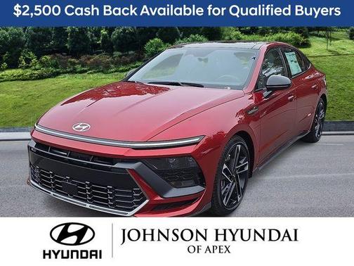 Red 2026 Hyundai SONATA N Line