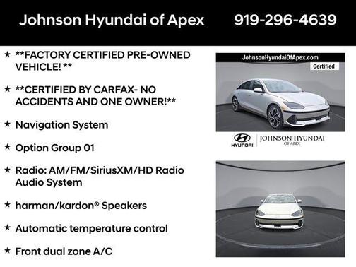 Gold 2024 Hyundai IONIQ 6 SEL