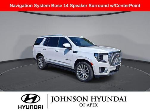 White Frost Tri-Coat 2022 GMC Yukon Denali