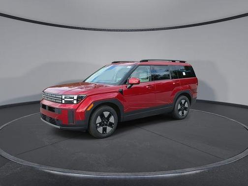 Red 2026 Hyundai SANTA FE HEV SEL