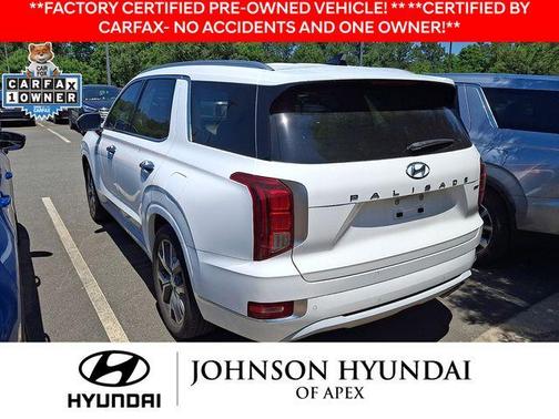 Hyper White 2022 Hyundai PALISADE Limited