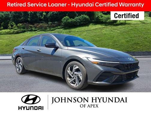 Amazon Gray 2025 Hyundai ELANTRA SEL Sport