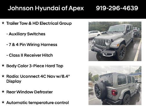 Sting Gray Clearcoat 2021 Jeep Wrangler Unlimited 4xe Sahara