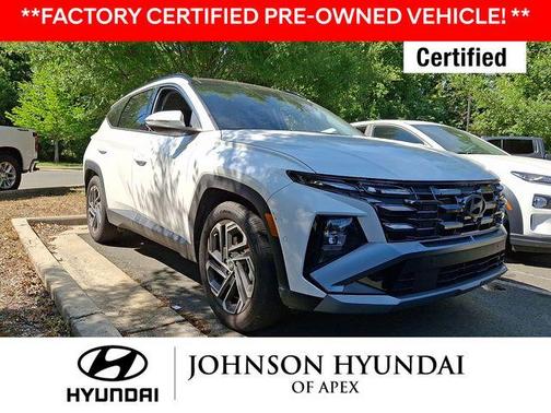 White Pearl 2025 Hyundai TUCSON Limited