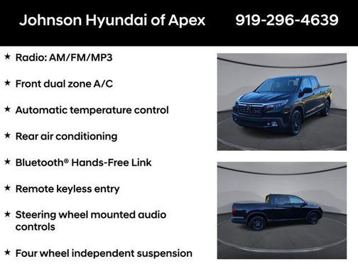 2020 Honda Ridgeline Sport