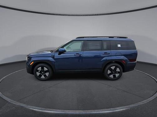 Atlantic Blue 2026 Hyundai SANTA FE HEV SEL