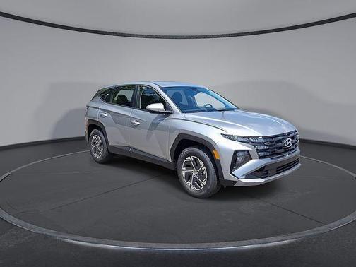 Shimmering Silver 2026 Hyundai TUCSON Hybrid Blue SE