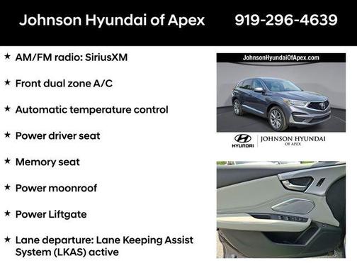 Modern Steel Metallic 2021 Acura RDX Technology Package