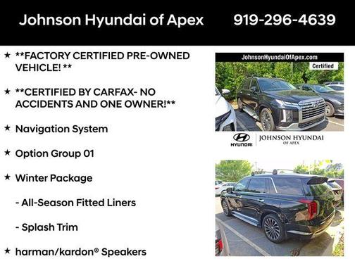 Abyss Black Pearl 2023 Hyundai PALISADE Calligraphy