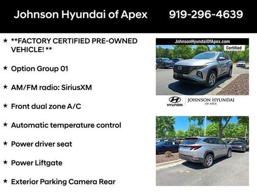 Shimmering Silver 2024 Hyundai TUCSON SEL