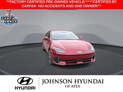 Red 2024 Hyundai IONIQ 6 SEL