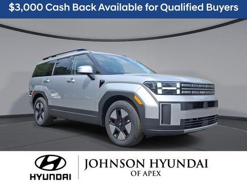 Shimmering Silver 2026 Hyundai SANTA FE HEV SEL