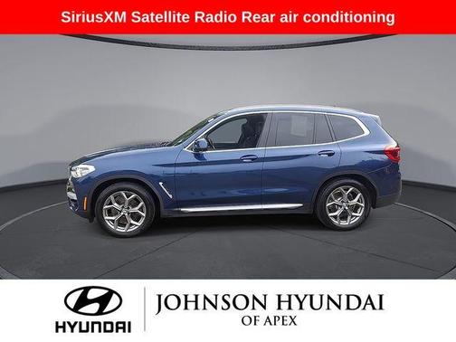 Phytonic Blue Metallic 2020 BMW X3 sDrive30i