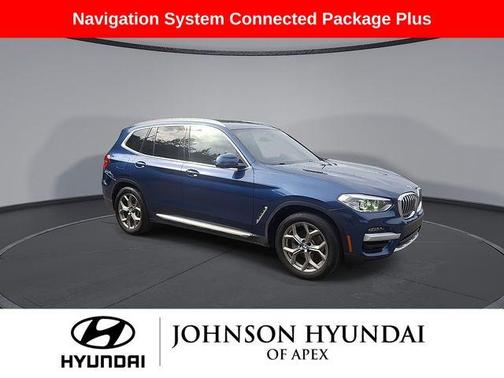 Phytonic Blue Metallic 2020 BMW X3 sDrive30i