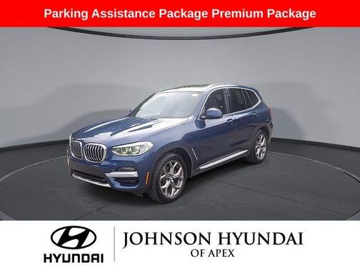 Phytonic Blue Metallic 2020 BMW X3 sDrive30i