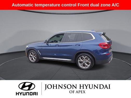 Phytonic Blue Metallic 2020 BMW X3 sDrive30i