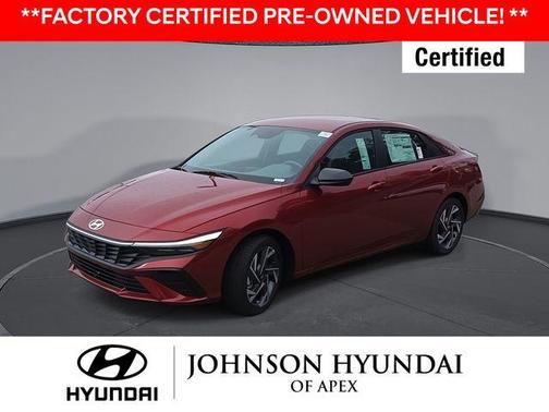 Red 2025 Hyundai ELANTRA SEL Sport