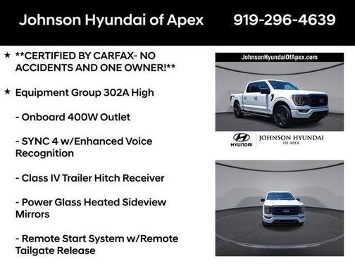 White Metallic 2022 Ford F-150 XLT