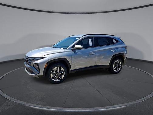 Shimmering Silver 2026 Hyundai TUCSON Hybrid SEL