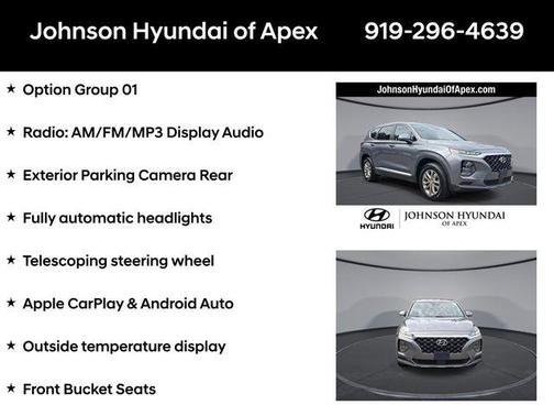 Machine Gray 2019 Hyundai SANTA FE 2.4 SE
