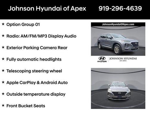 Machine Gray 2019 Hyundai SANTA FE 2.4 SE