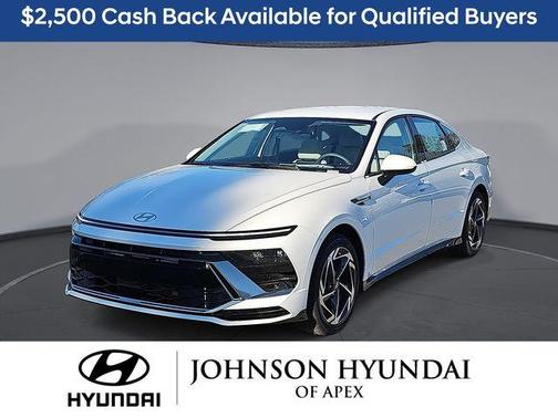 White 2026 Hyundai SONATA SEL Sport