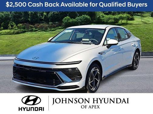 White 2026 Hyundai SONATA SEL Sport