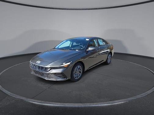 Amazon Gray 2026 Hyundai ELANTRA HEV Blue