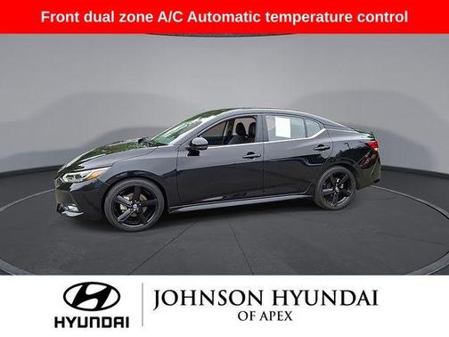Black 2022 Nissan Sentra SR