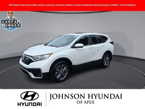 Platinum White Pearl 2022 Honda CR-V EX