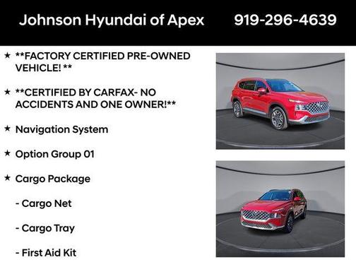 Calypso Red 2023 Hyundai SANTA FE HEV Limited
