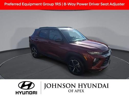 Crimson Metallic 2022 Chevrolet Trailblazer RS