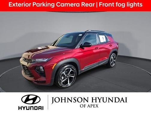 Crimson Metallic 2022 Chevrolet Trailblazer RS