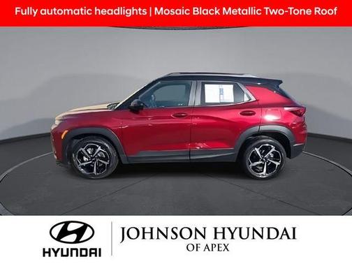 Crimson Metallic 2022 Chevrolet Trailblazer RS