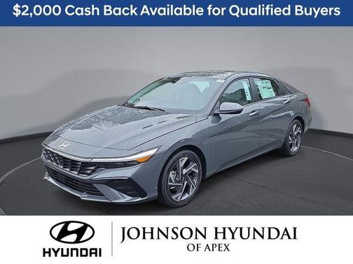 Gray 2026 Hyundai ELANTRA Limited