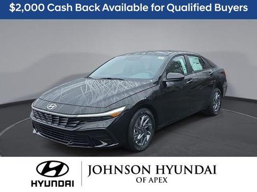 Black 2026 Hyundai ELANTRA HEV Blue