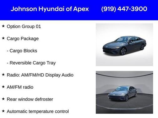 2025 Hyundai ELANTRA SEL Sport