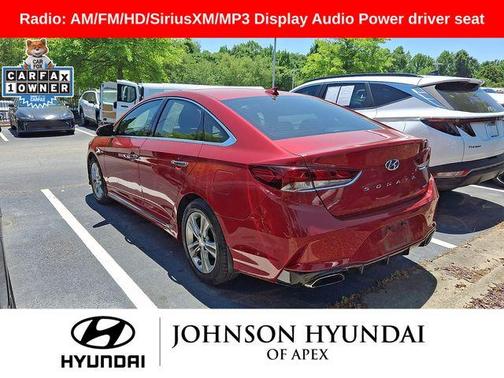 Scarlet Red 2018 Hyundai SONATA Sport