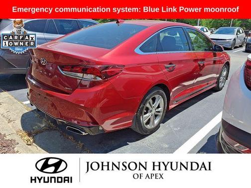 Scarlet Red 2018 Hyundai SONATA Sport