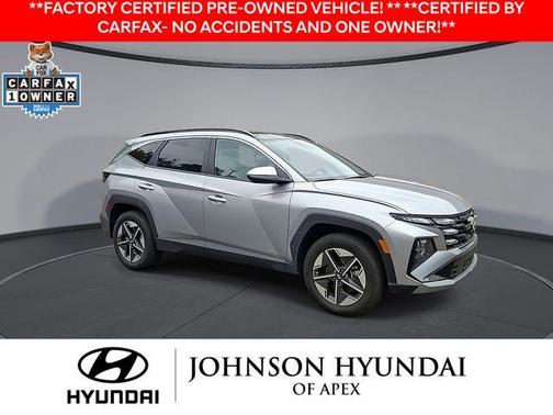 Shimmering Silver 2025 Hyundai TUCSON Hybrid SEL Convenience