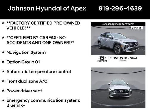Shimmering Silver 2025 Hyundai TUCSON Hybrid SEL Convenience