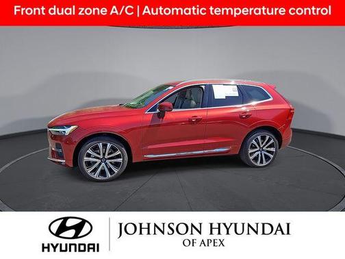 Fusion Red Metallic 2023 Volvo XC60 B6 Ultimate Bright Theme