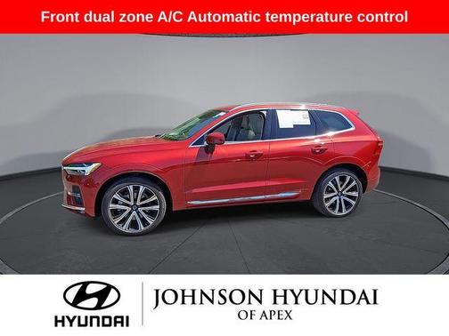 Fusion Red Metallic 2023 Volvo XC60 B6 Ultimate Bright Theme